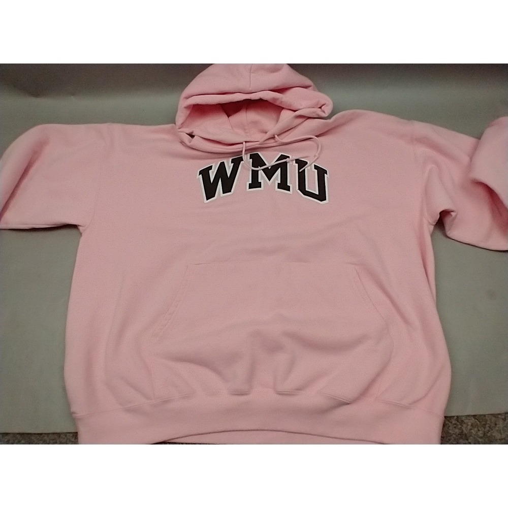 Western Michigan‎ Broncos Champion Pink women's 2XL pullover Heavyweight Hoodie - Picture 10 of 10